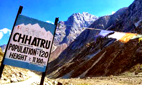 Chatru - Hampta Pass