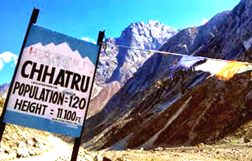 Chatru - Hampta Pass